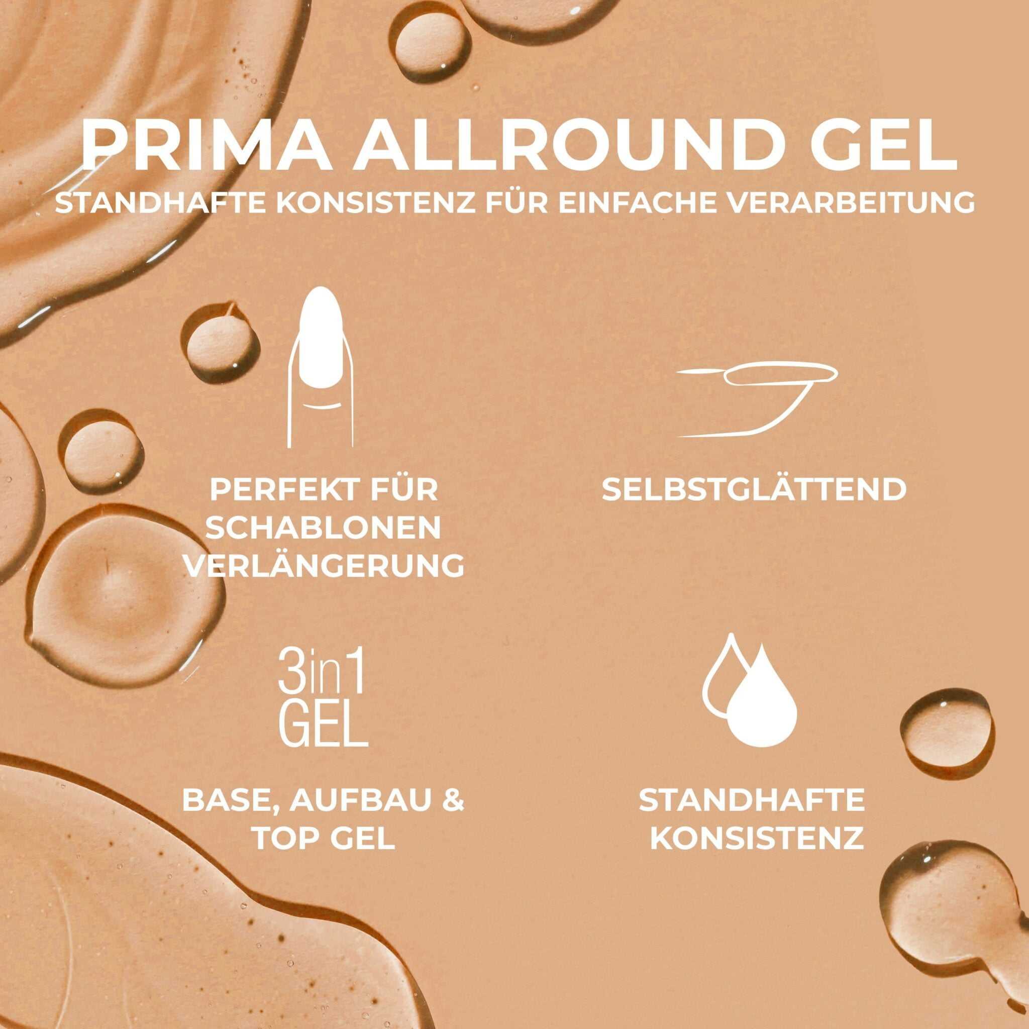 UV Gel Spar Pack Set 4x5ml Allround HaftGel AufbauGel Rosa Finish Versiegler - Foto 9