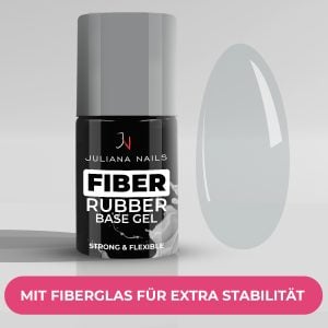 Fiber Rubber Base Gel - Clear