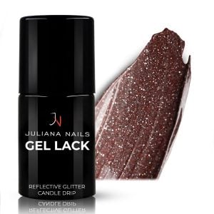Gel Lack Reflective Glitter Candle Drip 6ml