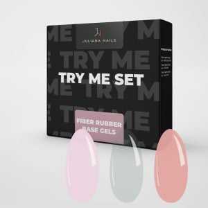 Try Me Set – Fiber Rubber Base Gels