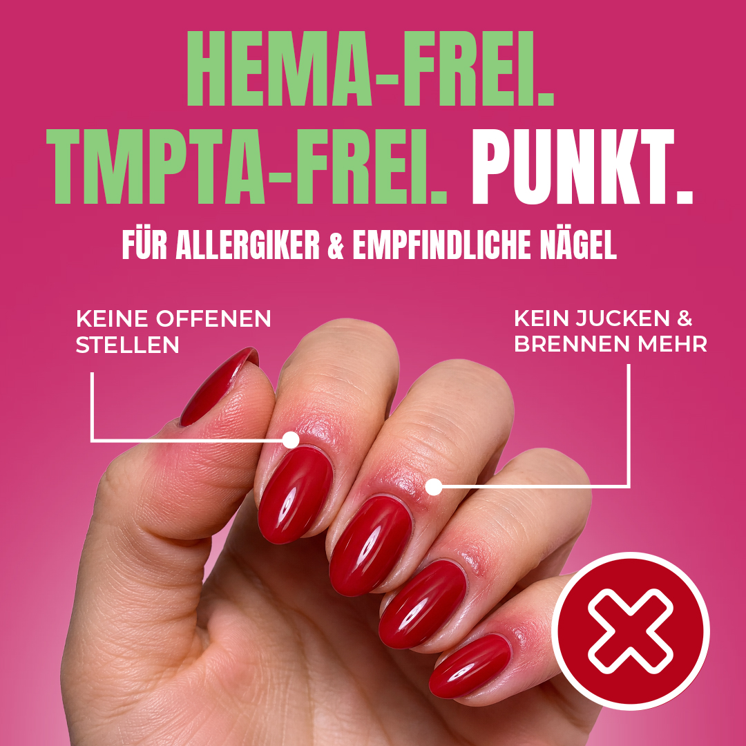 HEMA-frei. TMPTA-frei. Punkt.