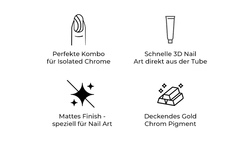- 3D Chrome Nails Set - Matt Finish 3D-Gel & Mirror Pigment,3D Chrome Nails Set,chrome nägel,chrome nails set,mirror pigment,3d gel nägel,velvet matt finish,champagne gold nägel,3d nail art,chrome look zuhause,mirror pigment champagne pop,3d gel clear set,velvet matt finish kaufen,chrome nail art set,champagne nails set,3d chrome look kaufen,Juliana Nails 3D Chrome Set,matt finish chrome set,mirror pigment set kaufen - BUN177 -