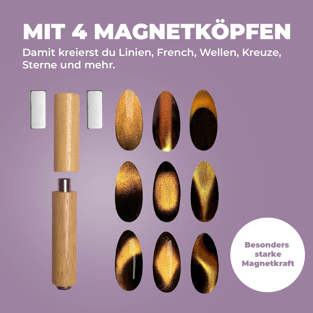 - Cat Eye Set - Magnet-Gel & Magnete für Cat Eye Nägel,Cat Eye Set,cat eye nägel,cat eye nails set,cat eye gel lack,cat eye magnet,cat eye finish no wipe,cat eye look zuhause,gel lack cat eye,cat eye nägel set kaufen,cat eye magnet kaufen,cat eye finish no wipe set,4in1 magnet set,heart magnet set,cat eye gel kaufen,cat eye nails zuhause set,Juliana Nails Cat Eye Set - BUN176 -