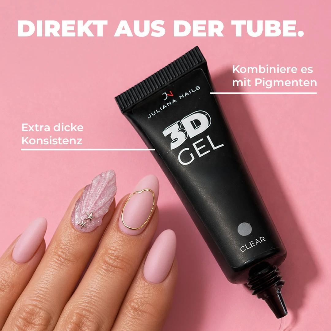- 3D Chrome Nails Set - Matt Finish 3D-Gel & Mirror Pigment,3D Chrome Nails Set,chrome nägel,chrome nails set,mirror pigment,3d gel nägel,velvet matt finish,champagne gold nägel,3d nail art,chrome look zuhause,mirror pigment champagne pop,3d gel clear set,velvet matt finish kaufen,chrome nail art set,champagne nails set,3d chrome look kaufen,Juliana Nails 3D Chrome Set,matt finish chrome set,mirror pigment set kaufen - BUN177 -