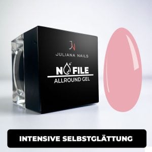No File Allround Gel - Milky Pink