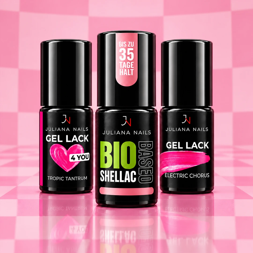Juliana Nails Gel Lack und Shellac – Farben für die Maniküre zuhause