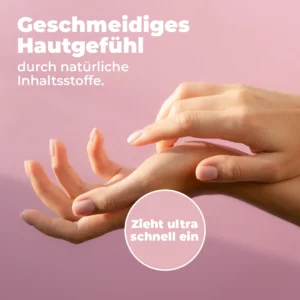 Pflege für samtig weiche Hände
