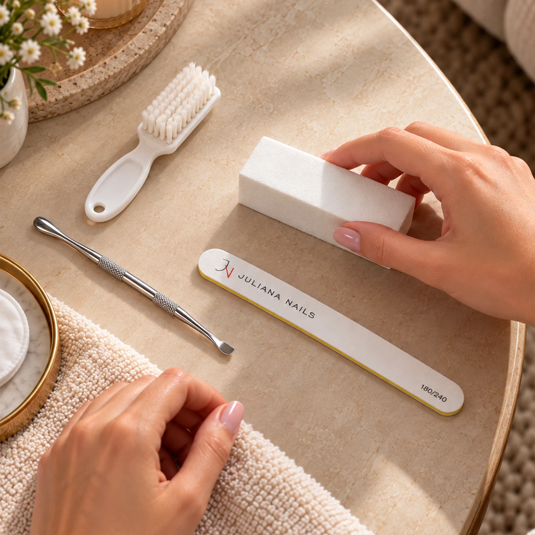 Nagelvorbereitung mit Cuticle Pusher